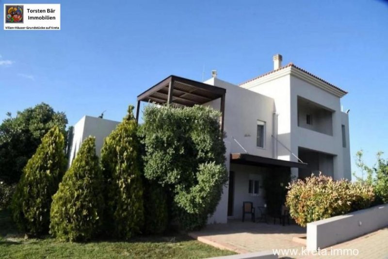 Athanatoi Kreta, Athanatoi, Luxusvilla Meer und Bergblick und Gästewohnung Haus kaufen